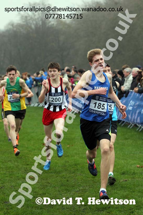 Boys under-15s European Cross Country Trials, Sefton Park, Liverpool. Photo: David T. Hewitson/Sports for All Pics